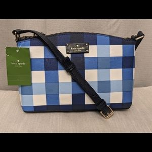 Kate Spade Millie Grove Street Crossbody Plaid Bag